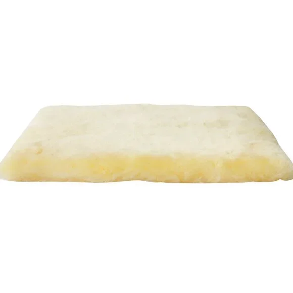 Natural Medical Classic Sheepskin Chair Pad4-PieceCornsilk17x17